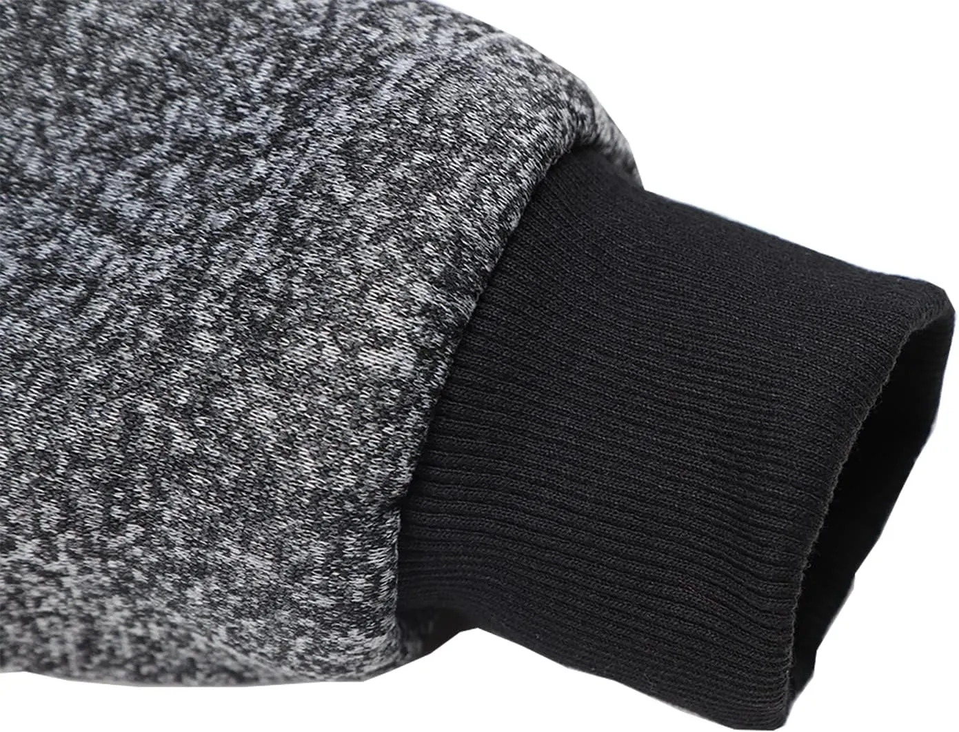 Gary Com Heavyweight Sherpa Hoodies for Men, Thick Fleece Lined Full Zip Up Winter Warm Sweatshirts Work Jackets