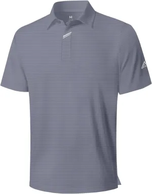Lzzidou Polo Shirts for Men Short Sleeve Golf Polo Shirts Stretch Moisture Wicking Performance Athletic Tees