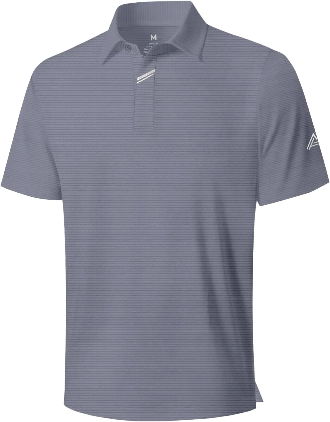 Lzzidou Polo Shirts for Men Short Sleeve Golf Polo Shirts Stretch Moisture Wicking Performance Athletic Tees