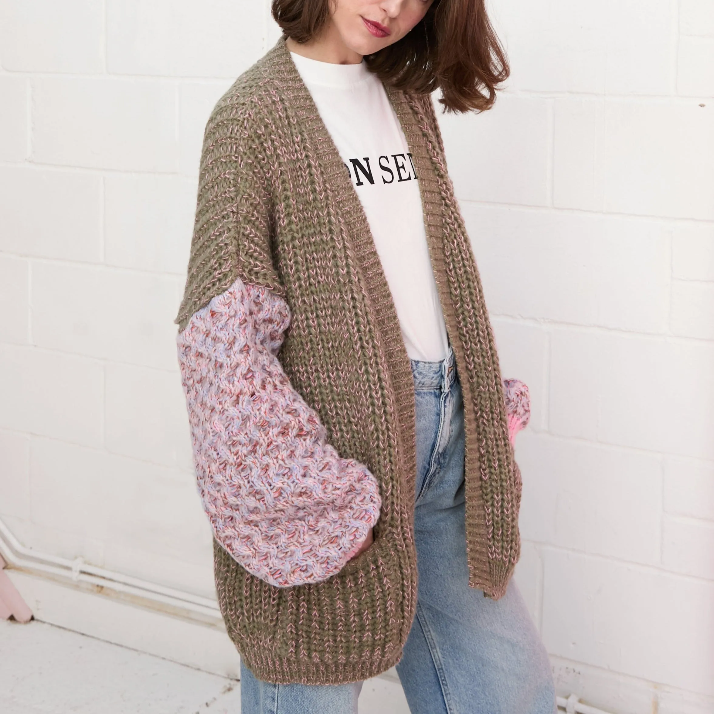 Madison Cardigan - Khaki