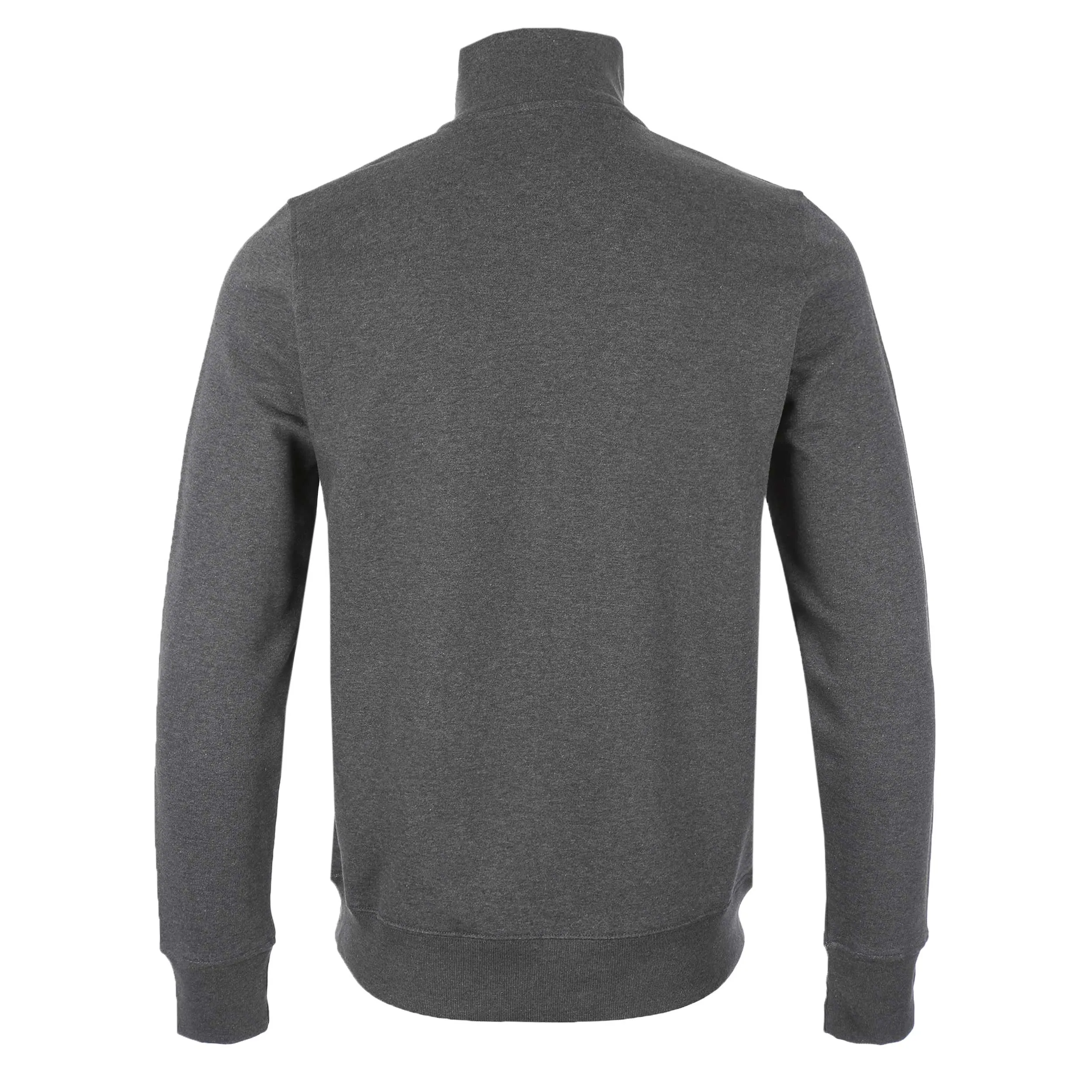 Paul Smith Zebra Zip Sweat Top in Black Melange